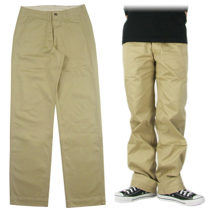 WAREHOUSE ウエアハウス Lot.1082 CHINOES  ウエポントラウザー  -JOE-