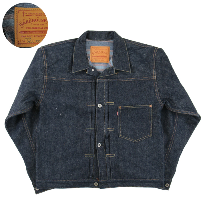 ウエアハウス デニムジャケット ブランケット