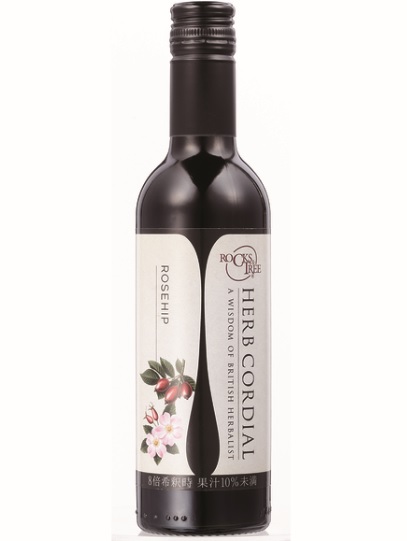 生活の木 ロックス＆トゥリー ハーブコーディアル ローズヒップ 360ml