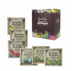 ミネラリア デッドシーバスソルト アロマアソートセット 80g×6個