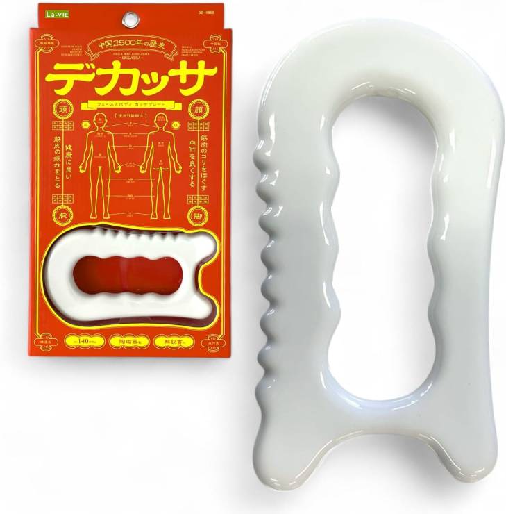 La-VIE(ラ・ヴィ) 陶磁器製かっさ デカッサ