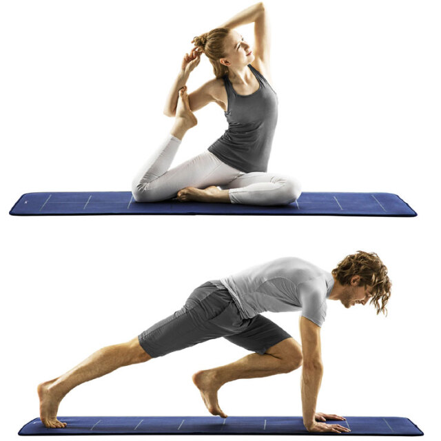 室内トレーニングの必需品！トレーニングマット8mm ガイドライン付き