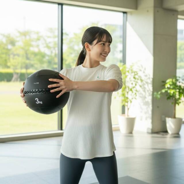 体幹トレーニングに メディシンボールソフト 3kg：La-VIE公式