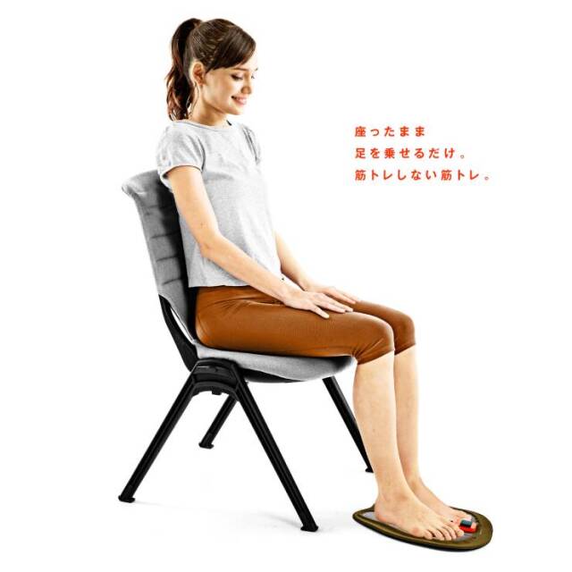 スリムビューティハウス　EMS   中古Lサイズパッド8枚付き SSK MM18 ミドルライト ブラック×シルバー83cm 660g平均 エスエスケイ