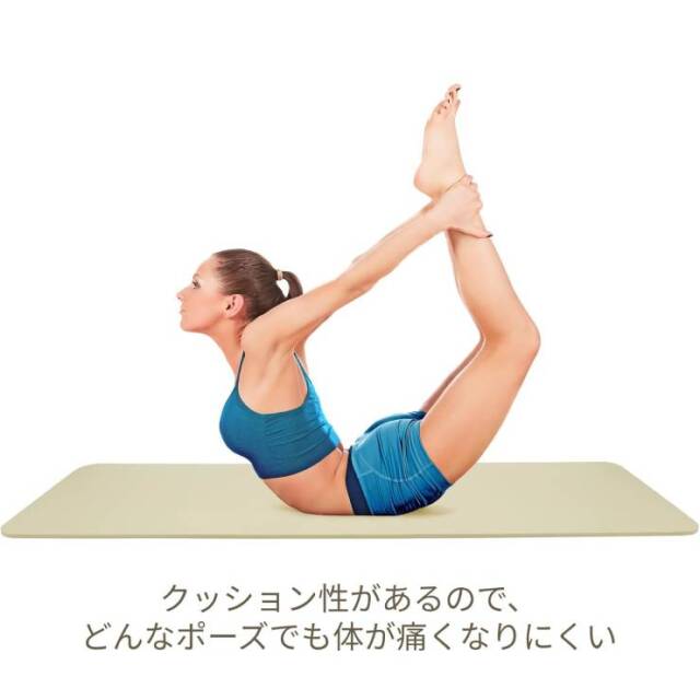 厚手で弾力性のあるNBR素材のピラティスマット！ ピラティスマット