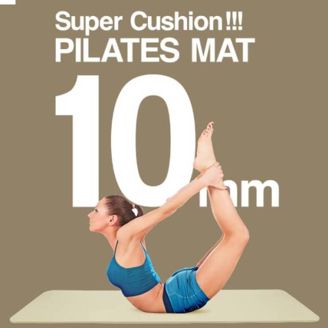 La-VIE(ラ・ヴィ) ピラティスマット 10mm ライトベージュ