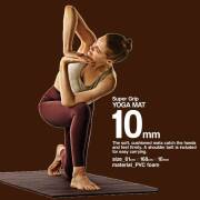 La-VIE(ラ・ヴィ) スーパーグリップヨガマット10mm ショコラブラウン