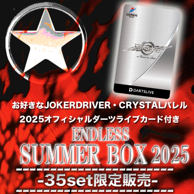 オフィシャルライブカード2025＋約70000円以上の商品入り＞ ENDLESS