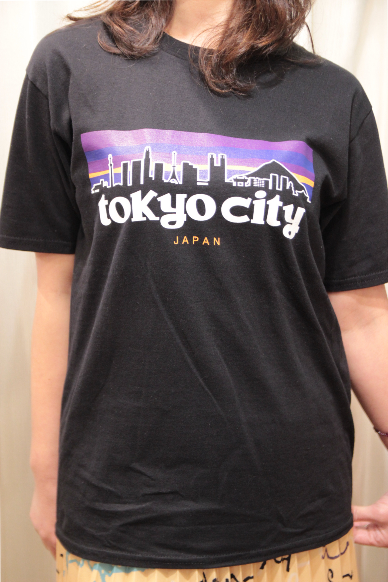 Tokyo City パタゴニア ロゴ風 カットソー 半袖 Tシャツ