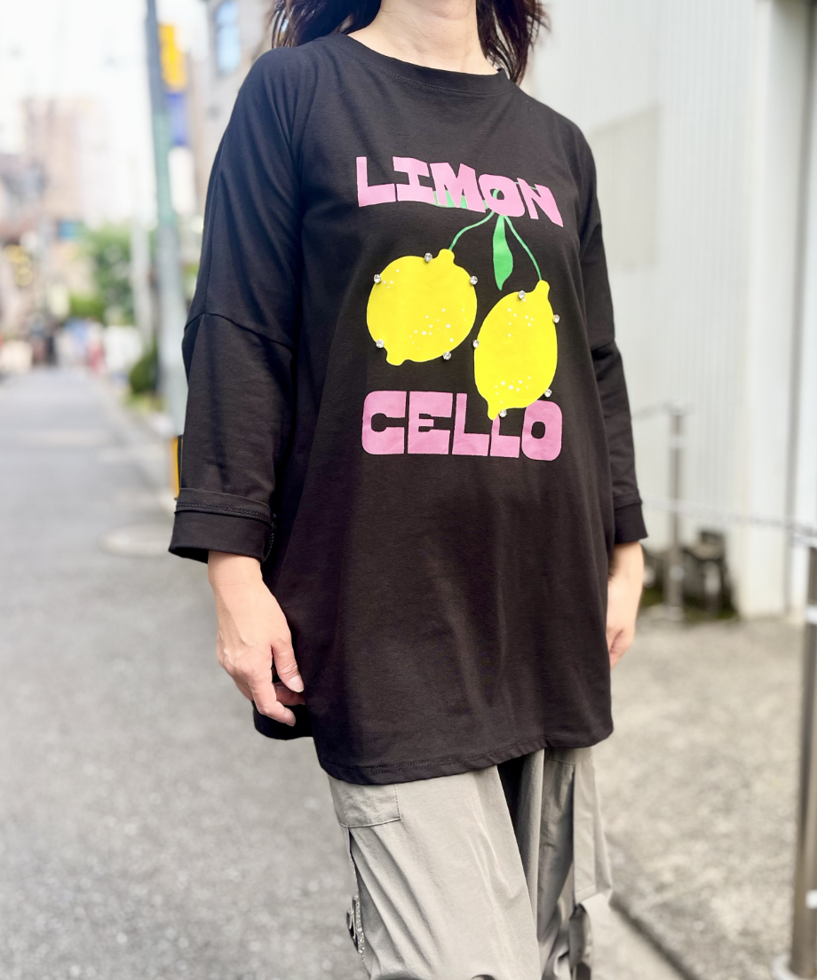 【BRUNELLO CUCINELLI】長袖カットソー★ビジュー付き★イタリア製 ブルネロクチネリ 長袖シャツ ビジュー ホワイト M