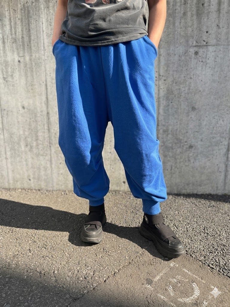 裏毛 ゆったり ボリューム 裾リブ ジョッパー パンツ