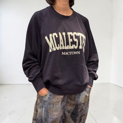 "MACALESTER" オーバーサイズ 裏毛 トップ