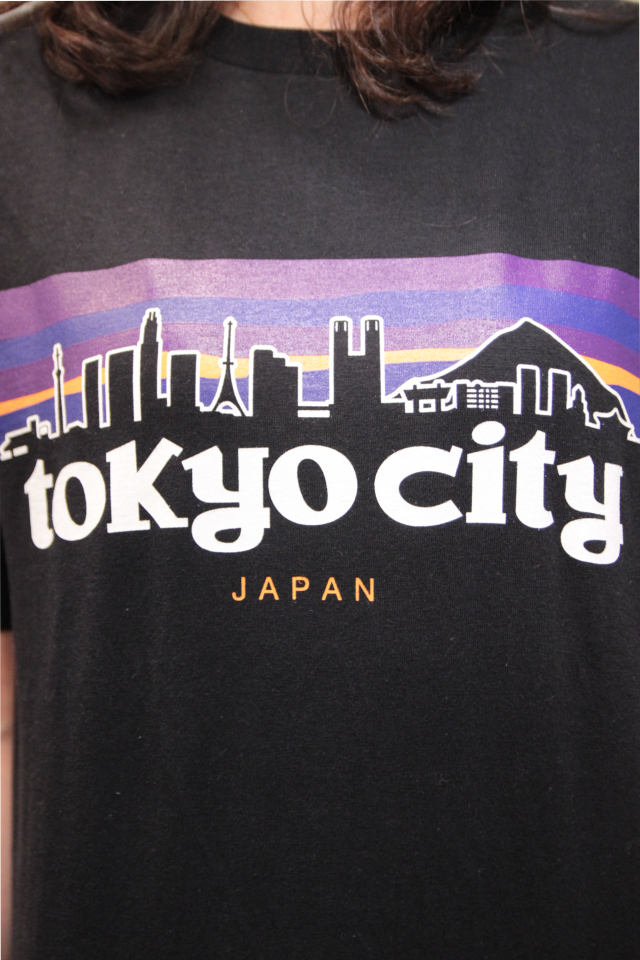 Tokyo City パタゴニア ロゴ風 カットソー 半袖 Tシャツ