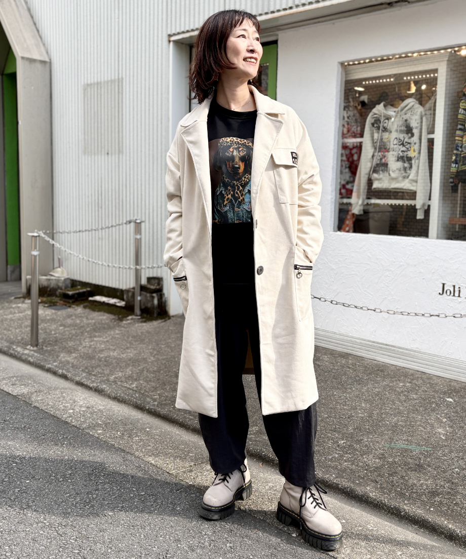 美品　イタリア製 PALTO チェスターコート 44 美品 イタリア製 PALTO チェスターコート 44 PALTO 【FINAL SALE