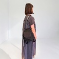 ダイバー素材 メッシュ パンチング コンパクト 軽量 バックパック リュック