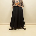 サイドライン バルーン ロング スカート