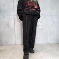 Italy カットソー ペイント ソフト パンツ