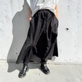 ジップ つまみ コンバーティブル 変形 スカート