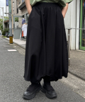裾ゴム コンバーティブル アラジン パンツ