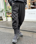 裏起毛 スッキリ 裾リブ ジョッパー 変形 パンツ