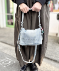 Desigual デニム 2Way ショルダー コンパクト バッグ