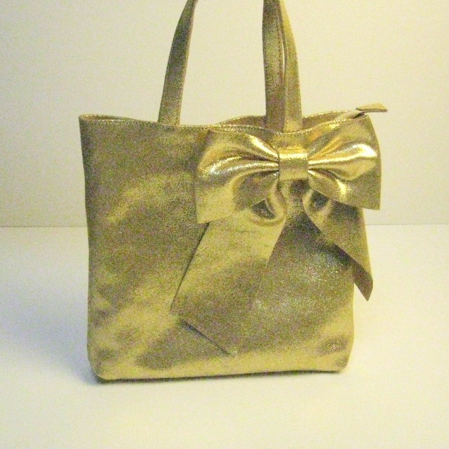 【GIUDIT】ジュディットのリボンラメバッグ(ゴールド・シルバー）ジャンニキアリーニ イタリア直輸入★送料無料