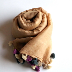 【CITRUS シトラス】AW新作  マルチポンポン/58cm×180ｃｍ　シトラスストール＜CITRUSストール公式ショップ＞★送料無料