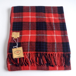 【YARNZ】15AW/ヤーンズ Grunge plaid/STANDARD FORM 大判ストール チェックのストール 大判　厚手のウール・カシミアストール　オレンジ ヤーンツ★送料無料