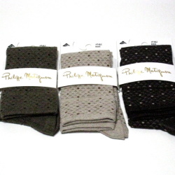 【フィリップマティグノン（Philippe matignon)】ハイソックス★メール便対応