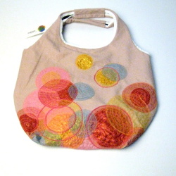 【ZABEDE】ザベーデのパッチワーク/バッグ タイブランドのパッチワークのショルダーバッグ