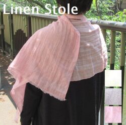 麻100% リネン ストール 夏 用 夏用 冷感 UVカット 春夏 ガーゼ マフラー 50×180 春 春物 薄手 UV 大判 インド製 くすみカラー レディース メンズ 無地 リネンストール スカーフ 冷房対策 持ち運び 日焼け防止★メール便対応