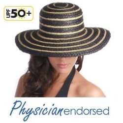 【Physiciane endorsed】日よけ 帽子/麦わら帽子/UPF50+ /UV帽子/つば広・ハット・ストローハット/UVカット/ラフィア＜日よけ 帽子の専門店＞