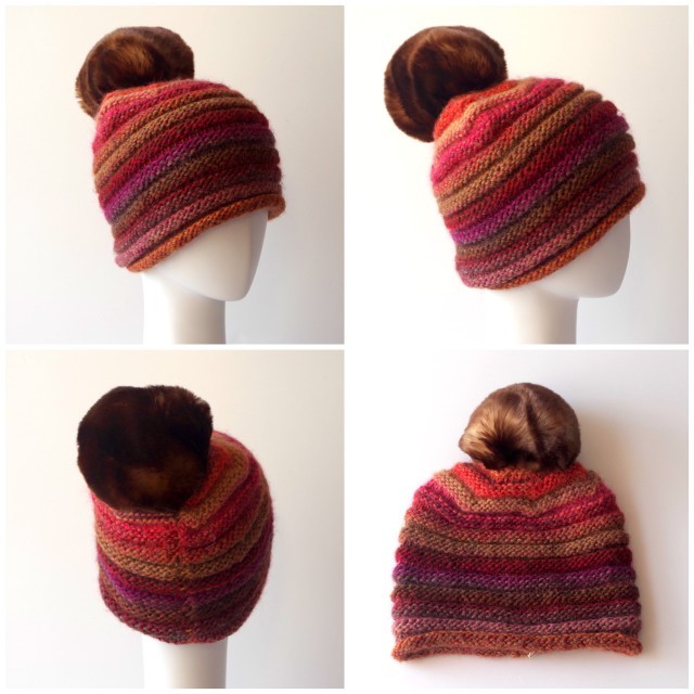 grevi ボンボンニット グレヴィのニット帽 ニットキャップ ポンポン付