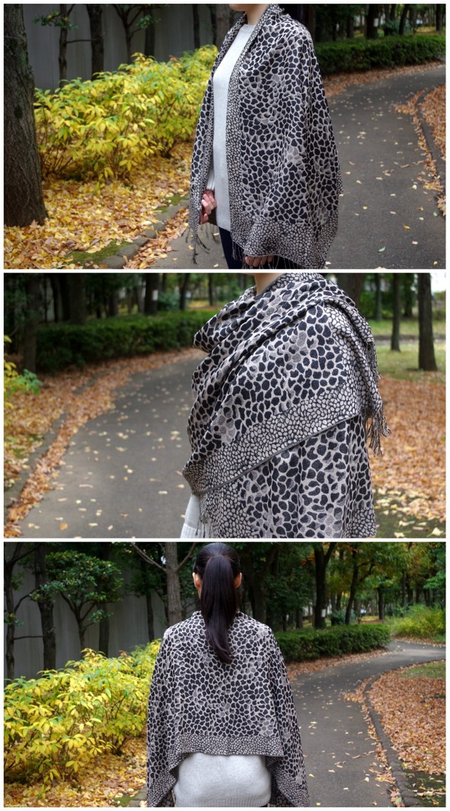 VALENTINO ヒョウ柄 ストール VALENTINO ヒョウ柄 ストール