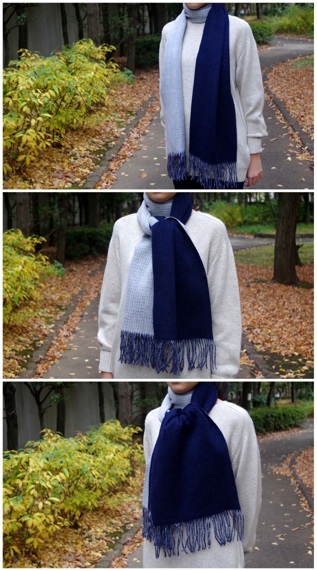 マフラー カシミヤ】カシミヤマフラーの厚手のストール