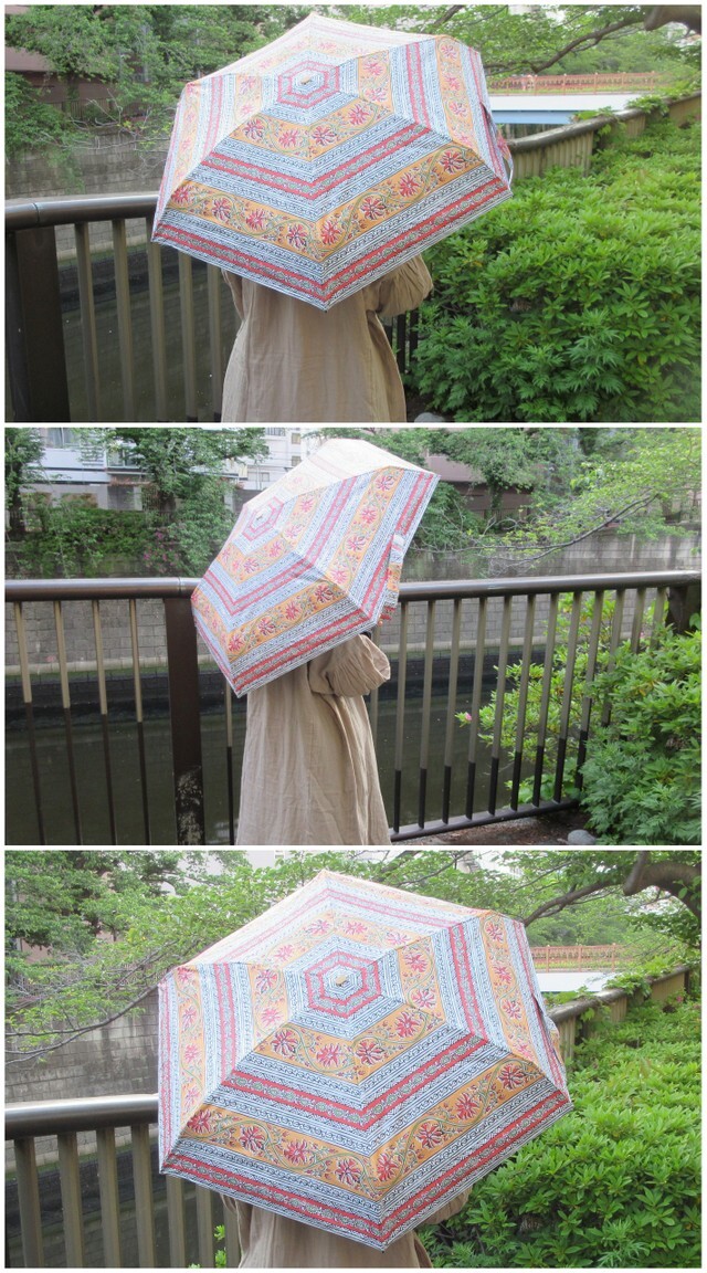 晴雨兼用 UVカット 折りたたみ傘 折りたたみ 日傘 軽量 軽い 花