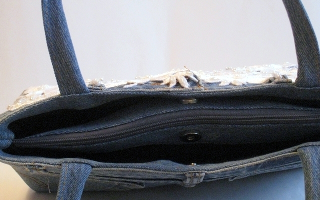 1861.ハンドメイド　23cmファスナーバッグ　ジョリーフルール JoliFleur la Toile】ジョリーフルール｜生地｜公式ホームページ