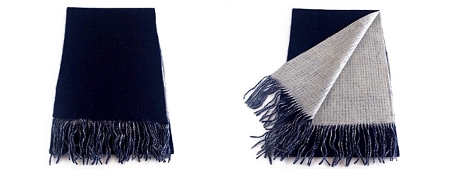 ●Eds Cashmere カシミヤ100% ダブルフェイス 厚手マフラー マフラー カシミヤ】カシミヤマフラーの厚手のストール