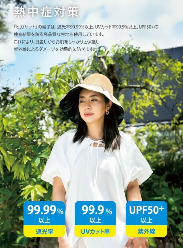 ANTEPRIMA★1級遮光★帽子★UV遮熱★手洗い可能★サイズ調整可能★新品 UV対策もばっちり！高機能なファッショングッズ～PART1 帽子