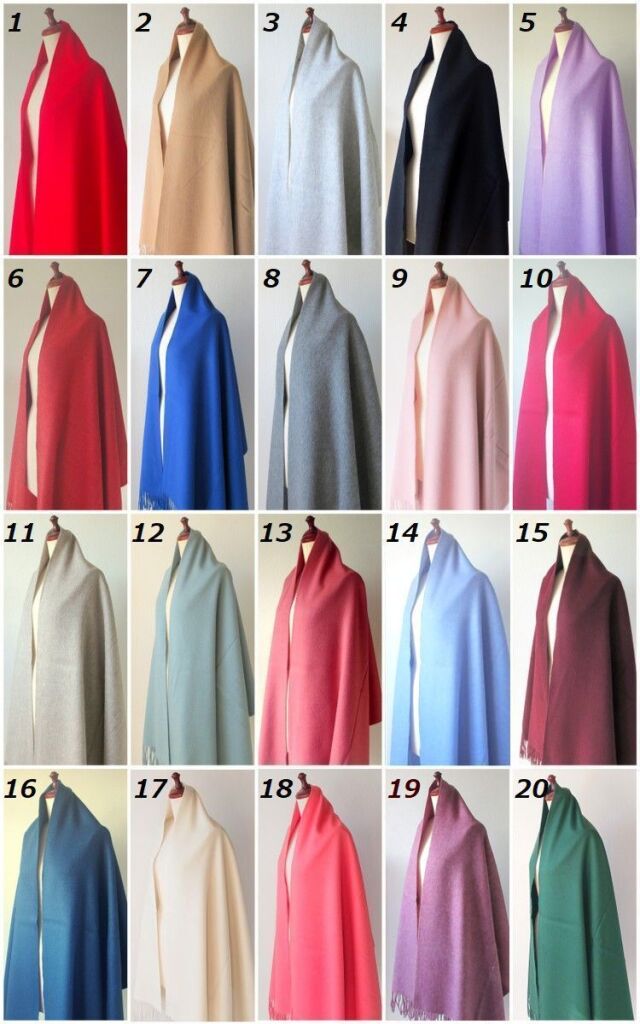 ウール カシミア ストール 大判 ウール100% 高品質 ひざ掛け 大判
