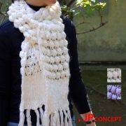 amuamu ロングマフラー　ニット　手編み　ハンドメイド amuamu ロングマフラー ニット 手編み ハンドメイド hq720.jpg?sqp=-