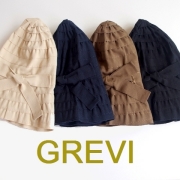 【GREVI グレヴィ  帽子】 イタリア直輸入 折りたたみ ブレードハット リボン　UVカット 紫外線防止 グレビ帽子＜GREVI ブレードハット公式ショップ＞★送料無料