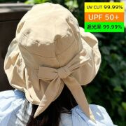 UVカット 帽子 UV ハット 遮光率 99.99% UPF50+ 洗える 洗濯機 OK サイズ調整 リボン付き 紐 あご紐  紐付き 飛ばない ツバ広 折りたたみ つば広 春 春夏 夏 夏用 折りたたみ帽子 レディース UV 紫外線カット 日よけ おしゃれ 遮光 黒 ベージュ