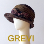 ツィード 帽子 通販ショップ イタリア製GREVI（グレヴィ）のハリス