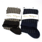 【フィリップマティグノン（Philippe matignon)】OMBREインポート ハイソックス★メール便対応