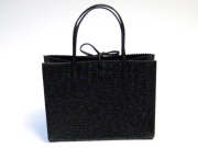 【Buti】イタリア・フィレンツェのブティのオースト―リッチのミニトート(黒）直輸入★送料無料