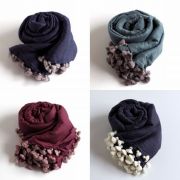 【CITRUS シトラス】AW新作 シトラスストール ポンポンストール/ウール＜CITRUSストール公式ショップ＞★送料無料