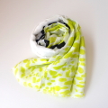 【YARNZ NEWYORK】17SS ヤーンズ リネン ストール Leo Face リネンストール 麻 大判  ヤーンツ RED LIME 赤 黒 紺 黄色★送料無料