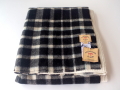 【YARNZ】16AW/ヤーンズ MINI GRID 大判ストール STANDARD FORM チェックのストール 大判　超・厚手のウール・カシミアストール 黒 白 ヤーンツ★送料無料
