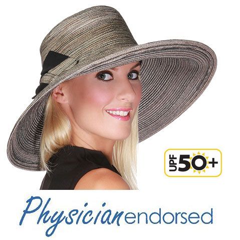 【Physiciane endorsed】つば広帽子/麦わら帽子/UPF50+ /UV帽子/つば広・ハット・ストローハット/UVカット/リボン＜つば広帽子の専門店＞